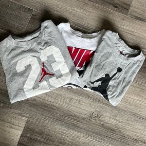Boys Jordan t-shirts